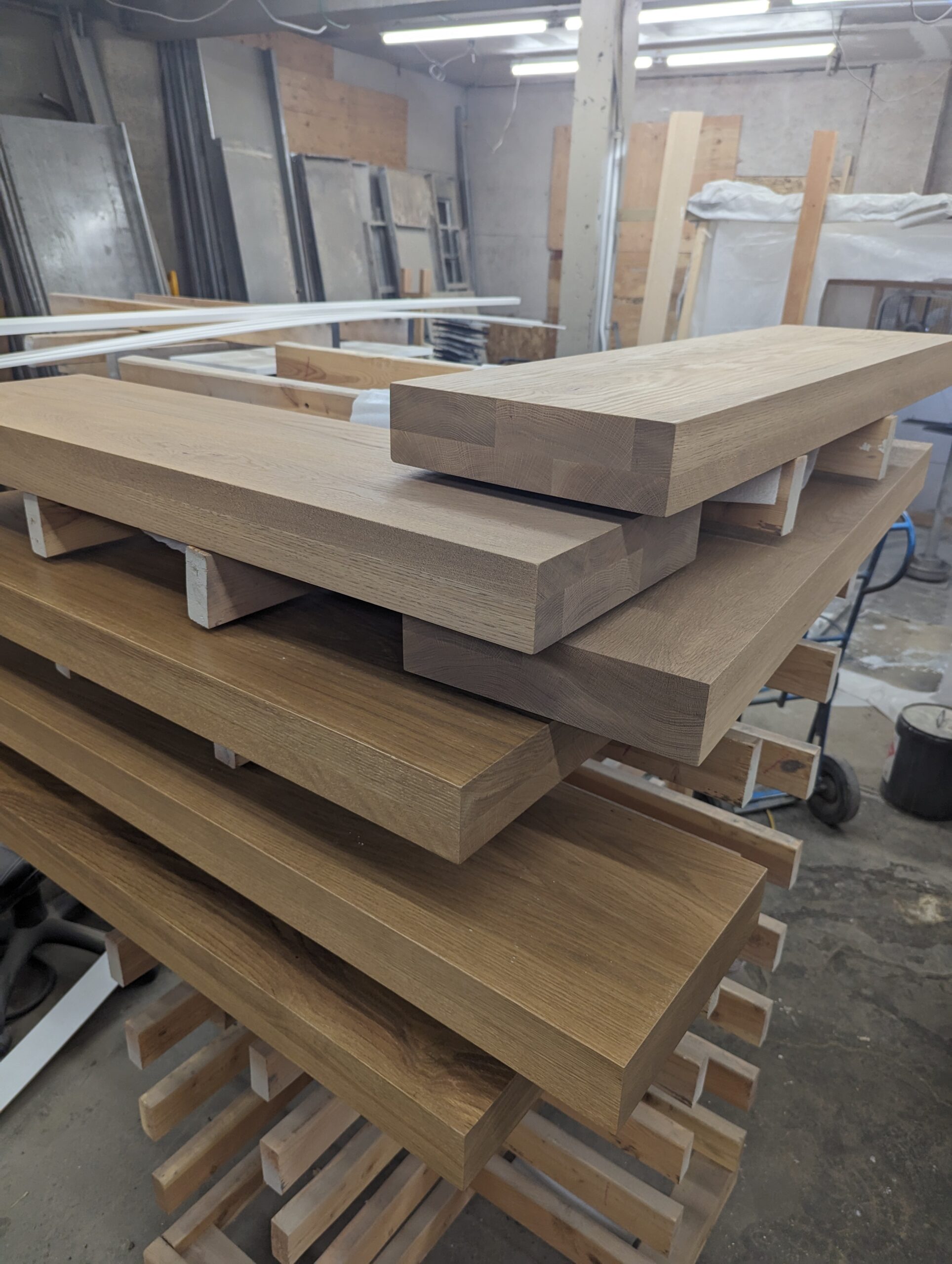 Solid Oak Box Treads